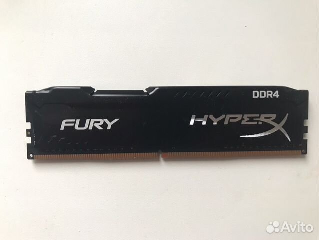 Память Kingston HyperX Fury DDR4 4Gb