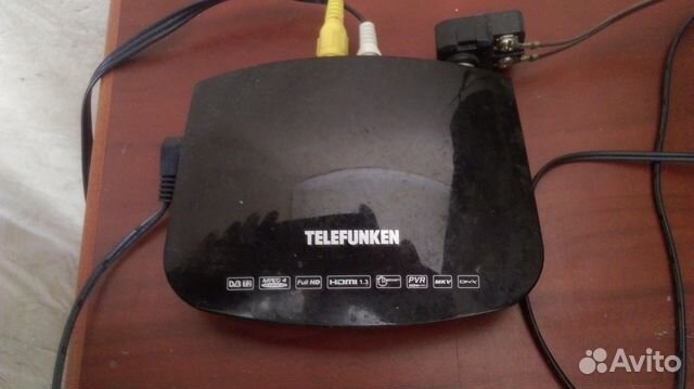 TV-тюнер Telefunken с DVB-T2 приемником