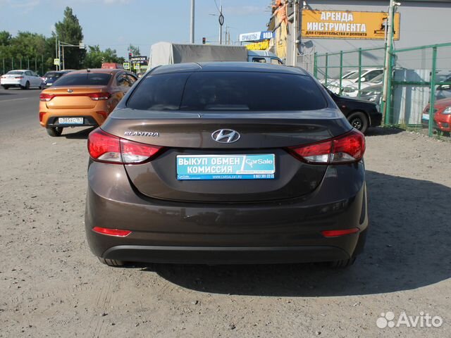 Hyundai Elantra 1.6 AT, 2015, 74 000 км