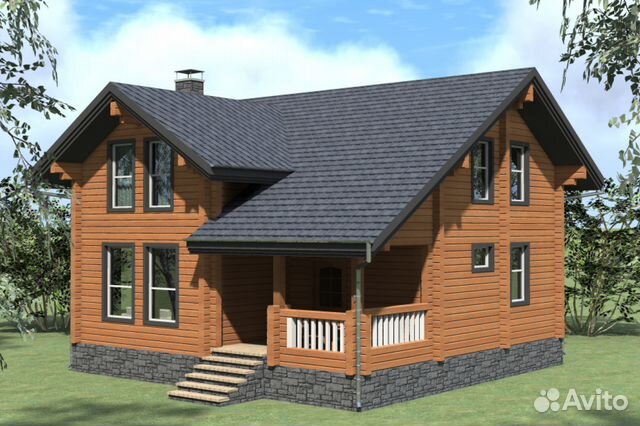 Дом из клееного бруса