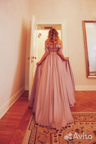 Платье вечернее в пол от бренда Malina Fashion