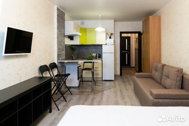 

Квартира-студия, 30 м², 2 кровати