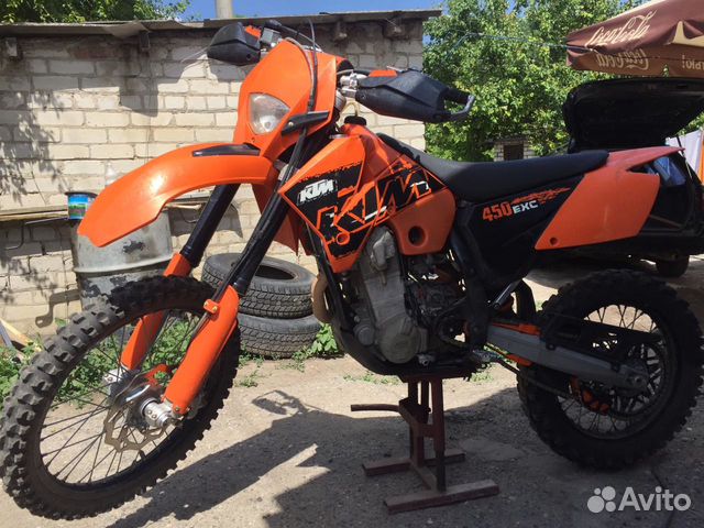 KTM450 EXC с птс