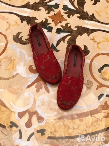 Кружевные эспадрильи Dolce &Gabbana Кружевные эспадрильи Dolce &Gabbana