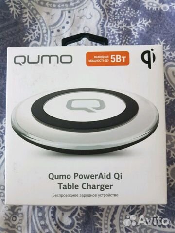 Беспроводное зарядное устройство Qumo PowerAid Qi