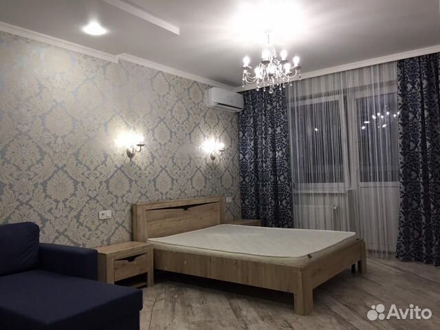 

1-к. квартира, 44 м², 2 кровати
