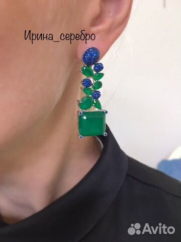 Серьги серебро Серьги серебро