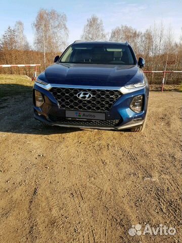 Hyundai Santa Fe 2.4 AT, 2019, 3 800 км