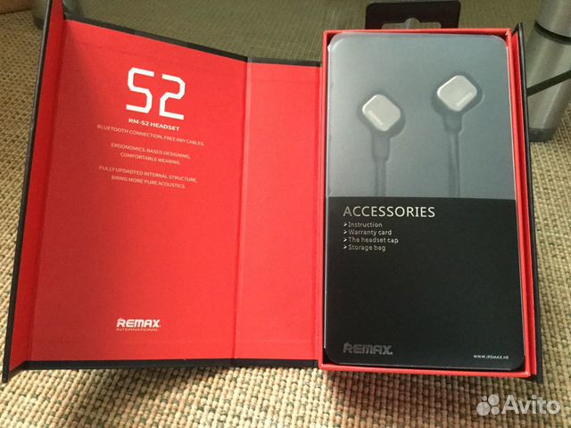 Наушники для спорта Remax RB-S2, чёрный цвет