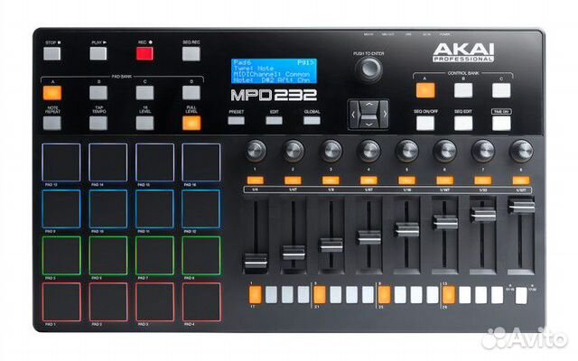 Midi/USB-контроллер Akai PRO MPD232, новый