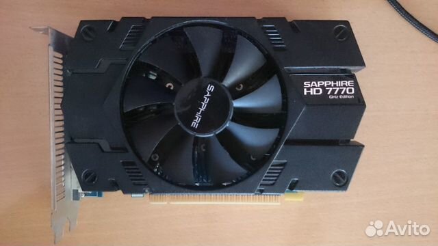 Продаю видеокарту sapphire hd 7700