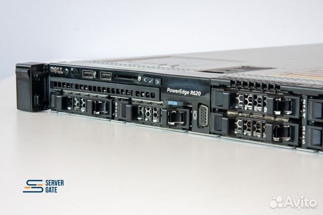 Сервер Dell R620 8SFF 2x E5-2680 128 GB