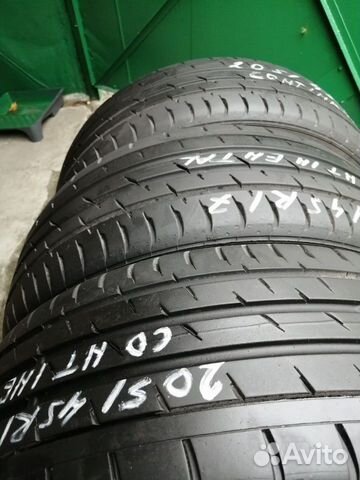 205/45/17 R17 RUN-flat contisportcontact-3. (3-3Л)