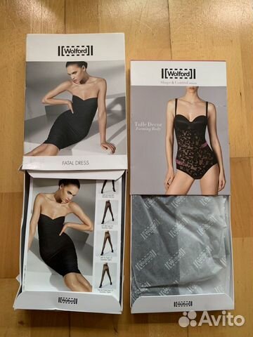 Tulle Корректирующее Стринг боди Wolford
