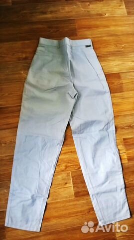 Брюки с высокой талией отдам