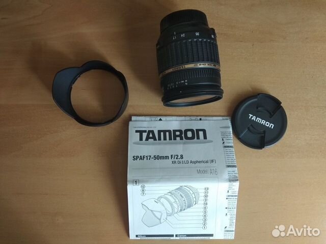 Объектив Tamron SP AF 17-50mm F2.8 XR Di II LD