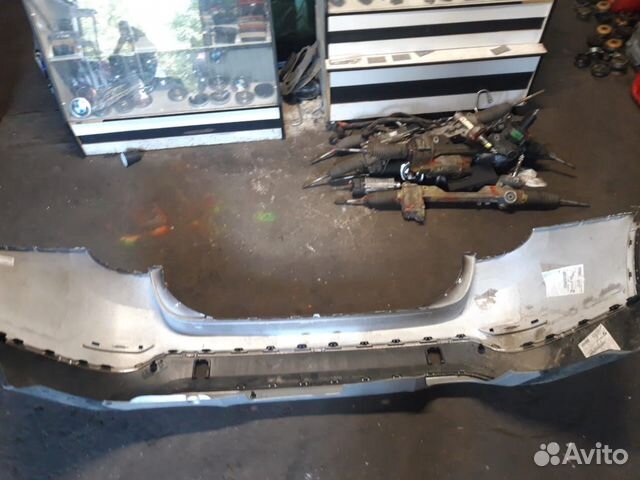 Бампер задний в сборе на BMW X1 E84 LCI