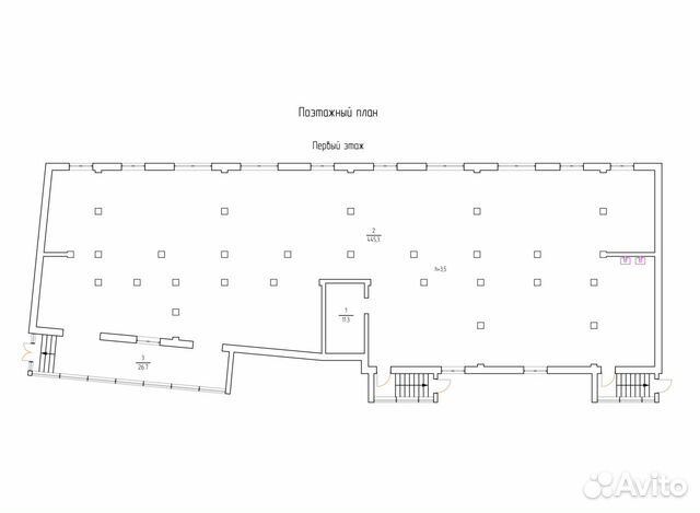 Торговое помещение, 490 м² Торговое помещение, 490 м²