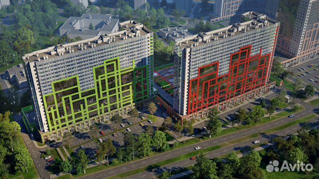 2-к квартира, 49.9 м², 13/22 эт.