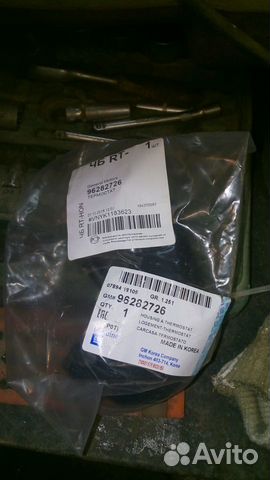 Термостат на шевроле авео