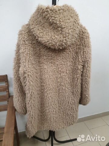 Шубка из искуственного меха zara
