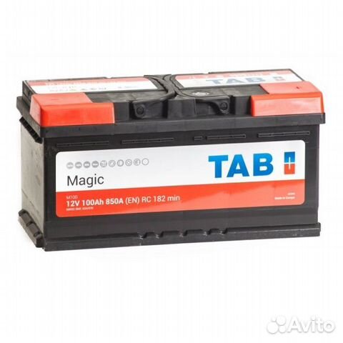 Аккумулятор TAB Magic 100 Ач низкий (60032 SMF)