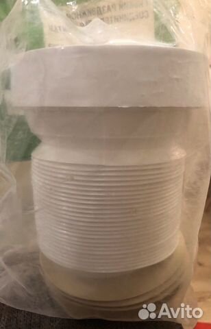 Соединитель для унитаза новый