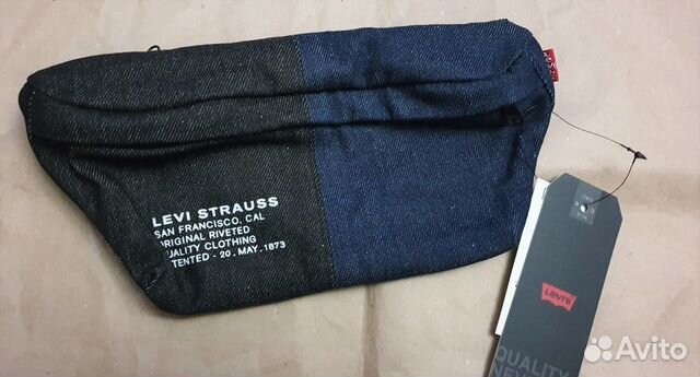 Сумка на пояс Levis оригинал новая джинсовая