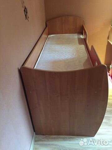 Детская кровать кораблик