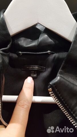 Кожаная куртка черная massimo dutty Кожаная куртка черная massimo dutty
