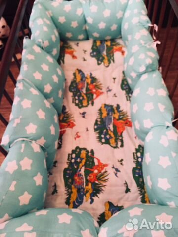 Бортики в кроватку