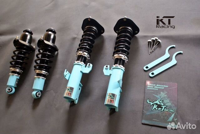 Новые койловеры KT Racing для Toyota Celica ZZT231