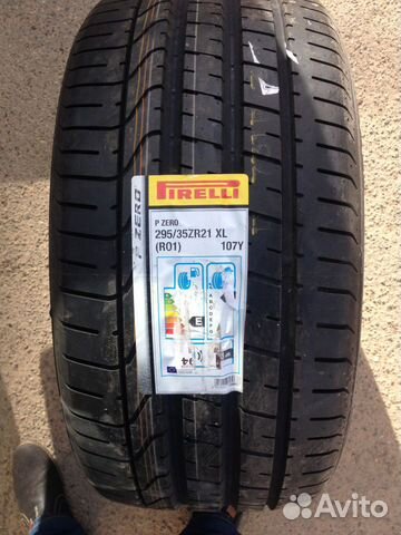 Новые Pirelli P-Zerro (NO) 295/35 R21 107 W