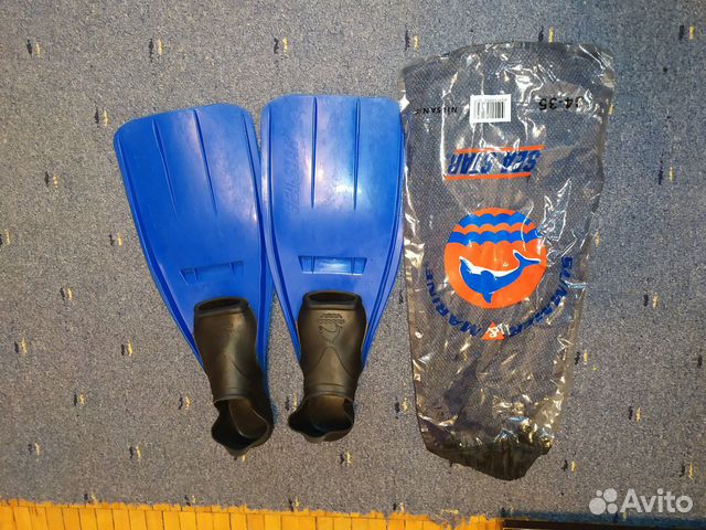 Ласты и маска детские для купания Ласты и маска детские для купания