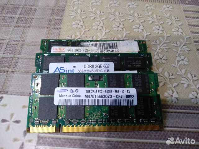Оперативная память DDR2, DDR3