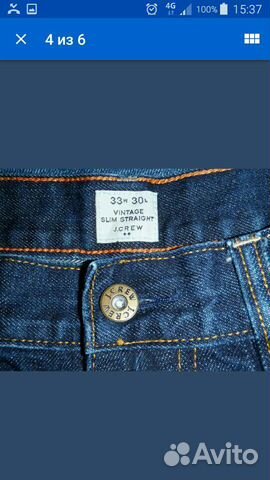 Джинсы j.crew Джинсы j.crew