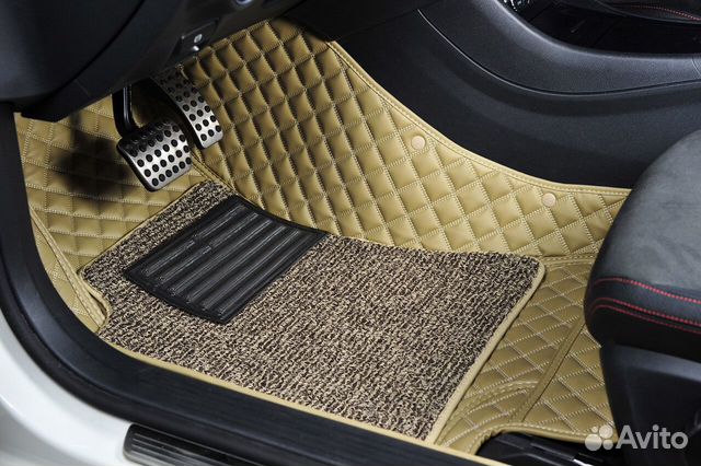 5d коврики в салон из эко-кожи