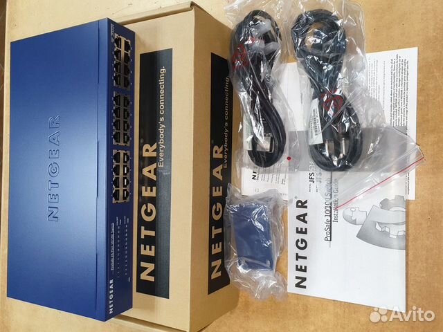 Новые Коммутаторы netgear JFS524 Новые Коммутаторы netgear JFS524