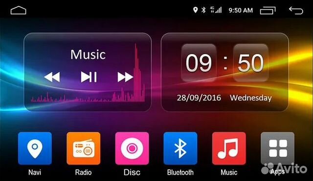 Автомагнитола Android 9 Opel Astra H (черный)