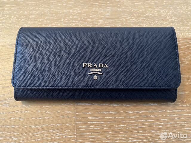 Новый кожаный кошелек Prada. Оригинал