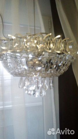 Люстра хрустальная