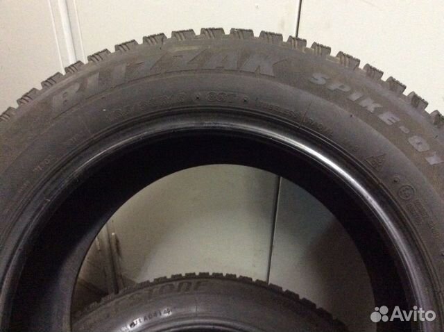4 шины Bridgestone BlizzakSpike1 185/65R15 88T M+S 4 шины Bridgestone BlizzakSpike1 185/65R15 88T M+S