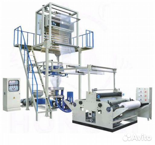 Выдувной пленочный экструдер SJ-75. пвд