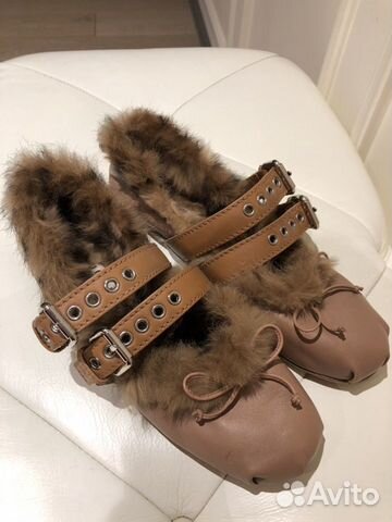 Балетки MIU MIU