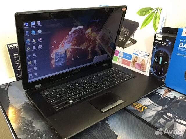Ноутбук Asus 17.3 AMD A6-3e/4RAM/500HDD/Radeon 1gb