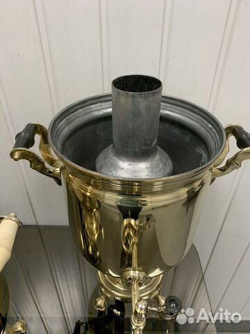 Самовар угольный на дровах 7л г. Тула