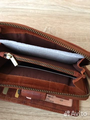 Мужской кошелёк из натуральной кожи