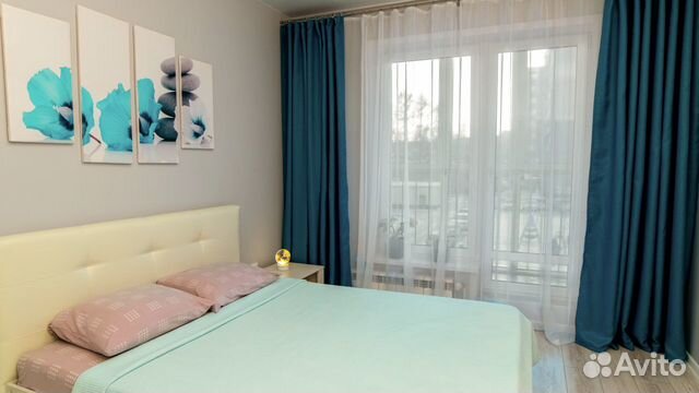 

2-к. квартира, 46 м², 2 кровати