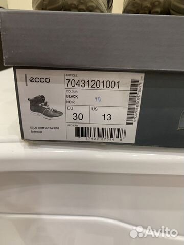 Кроссовки демисезонные Ecco biom оригинал 30 Кроссовки демисезонные Ecco biom оригинал 30