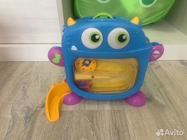 Fisherprice голодный монстрик музыкальный